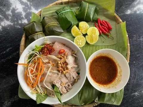 Hình ảnh bún mắm nêm 