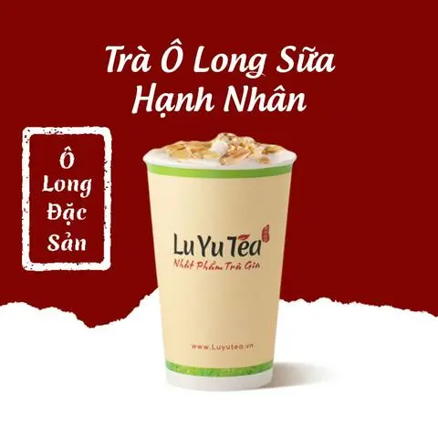 Hình ảnh Trà ô long sữa hạnh nhân