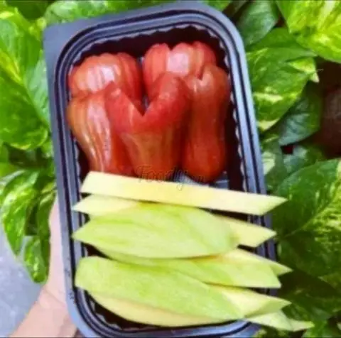 Hình ảnh xoài mận+ muối tôm