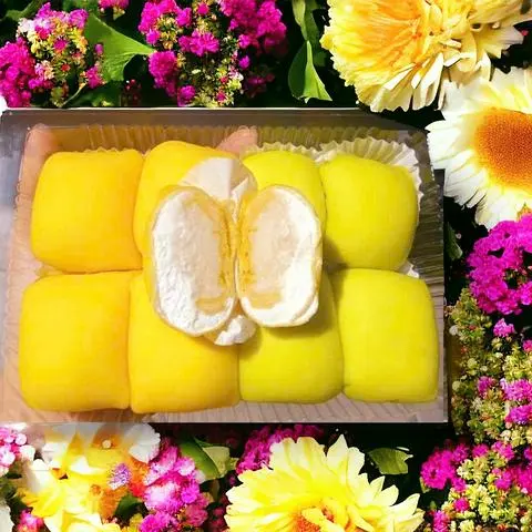 Hình ảnh Bánh crepe sầu riêng - Hộp 8 cái