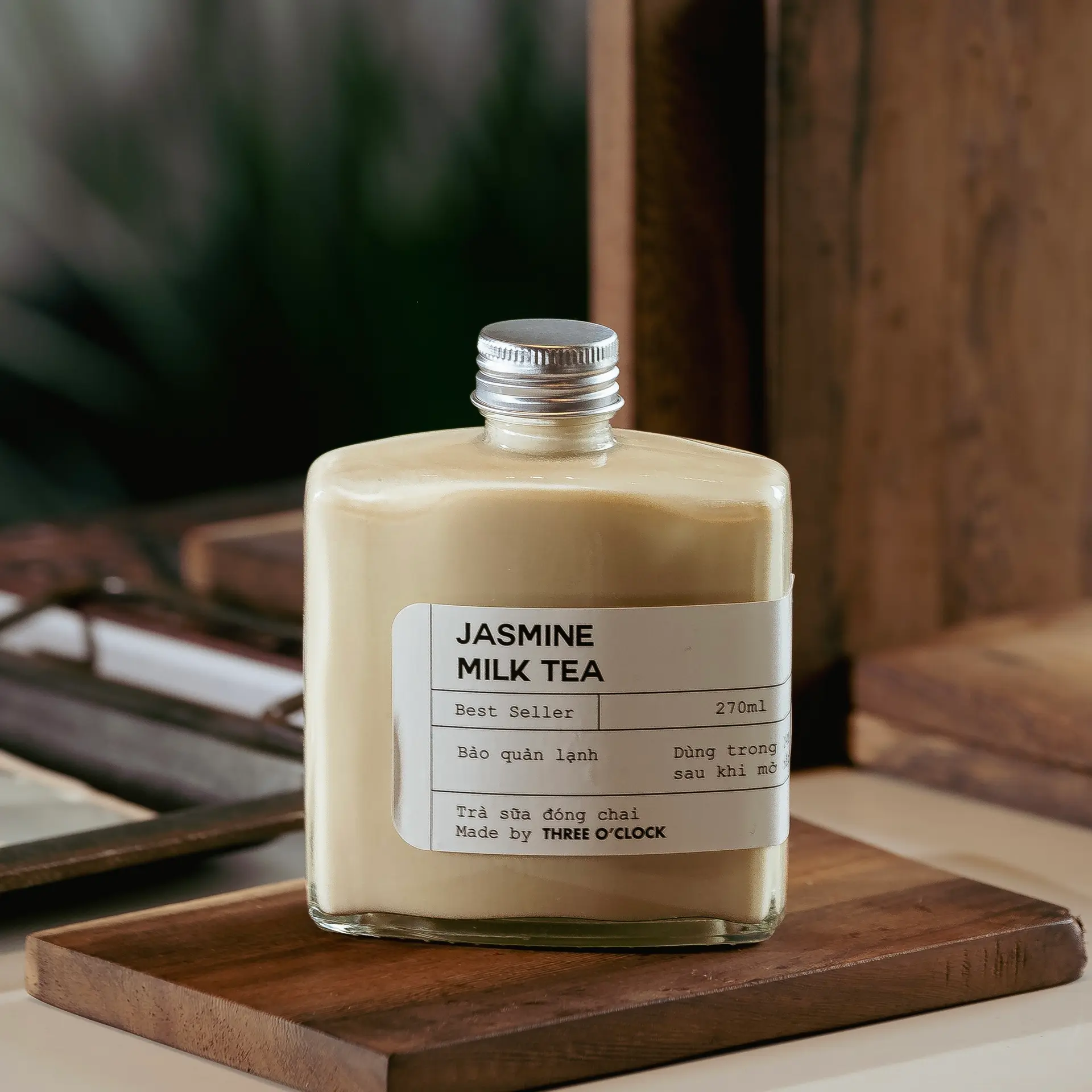 Hình ảnh Oolong Jasmine Milk Tea - Bottled