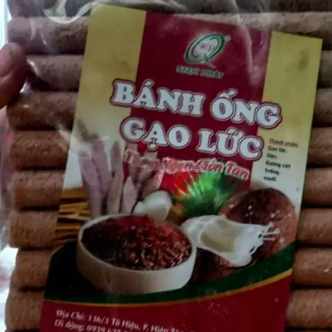 Hình ảnh Cốm Ống Gạo Lức