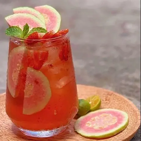 Hình ảnh Trà Ổi Hồng 