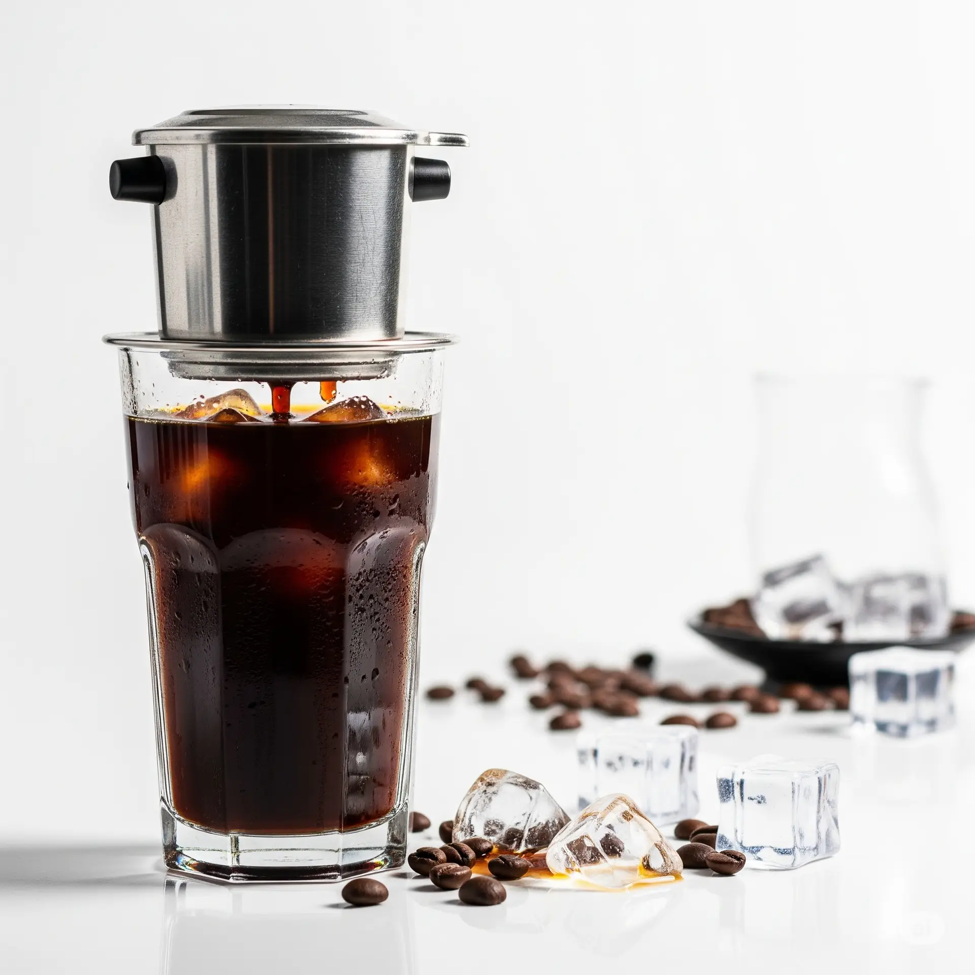 Hình ảnh Cafe đen đá
