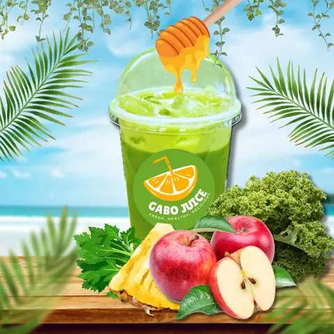 Hình ảnh Nước Ép Cần Tây Cải Xoăn Táo Thơm - D7