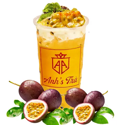 Hình ảnh Trà  Chanh Dây Thạch Sợi 