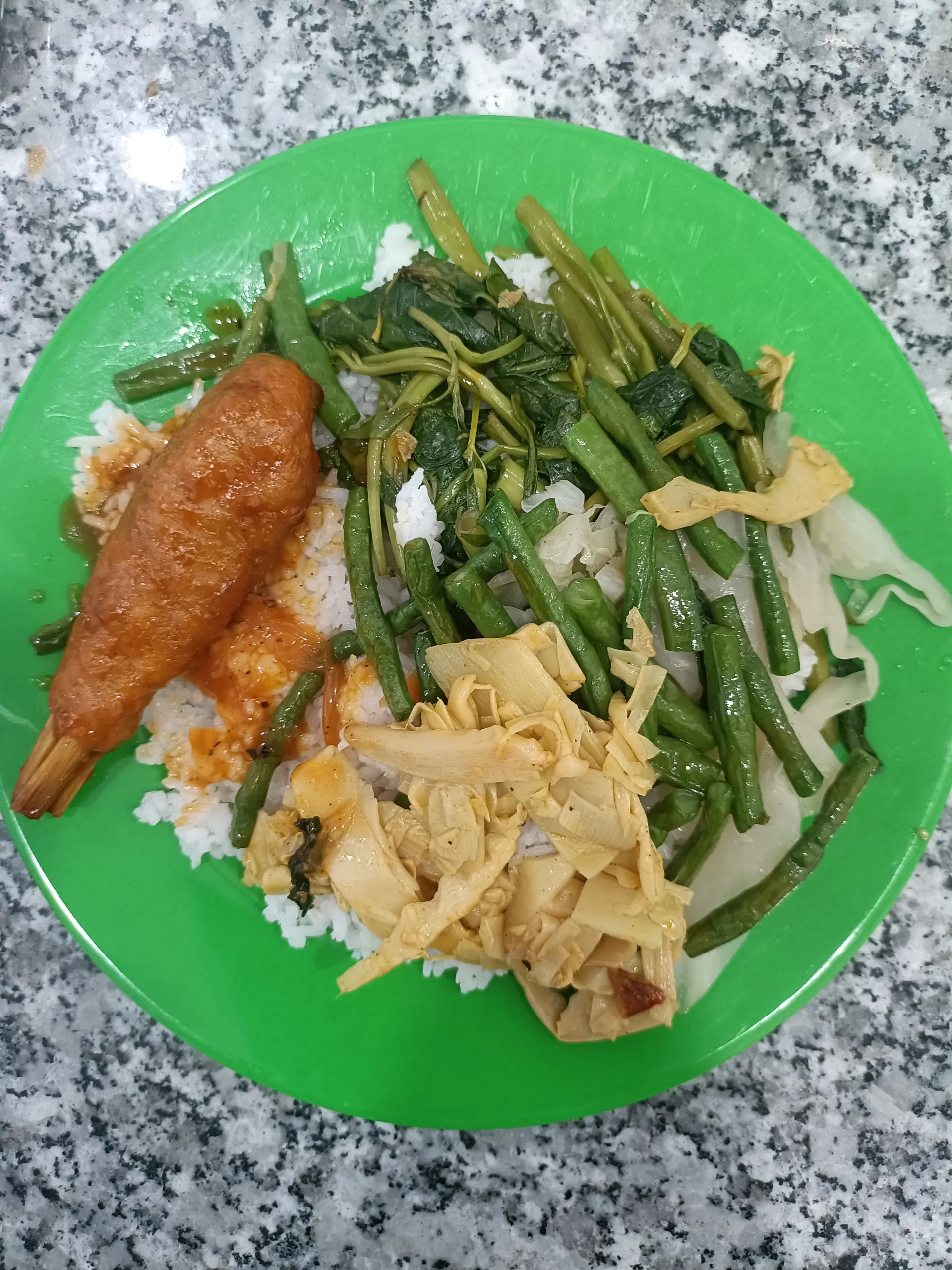 Hình ảnh Cơm đùi gà chay