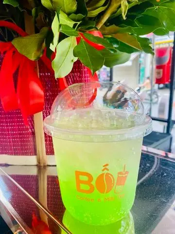 Hình ảnh SODA BLUE NHIỆT ĐỚI (đã có sẵn trân châu trắng)