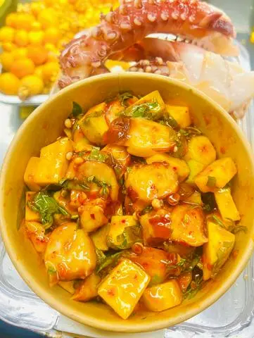 Hình ảnh Râu tuộc sốt thái 100gr