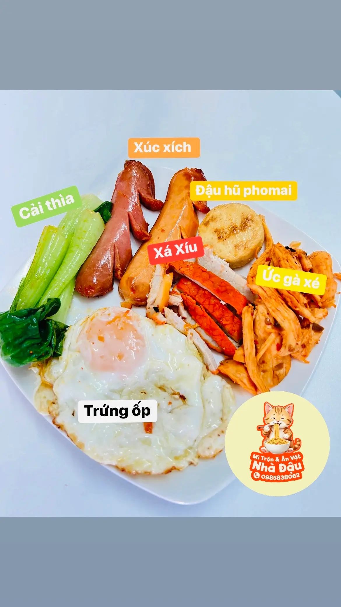 Hình ảnh Mì Trộn Xá Xíu 