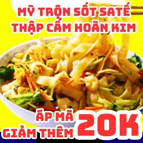 Hình ảnh MỲ Trộn Sốt Sa Tế Thập Cẩm Hoàn Kim