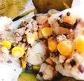 Hình ảnh (Dây Đỏ) Bánh Giò Tôm Thịt 3 Trứng Cút - Kim Chi Thêm