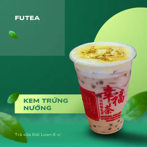 Hình ảnh Trà sữa Kem Trứng Nướng