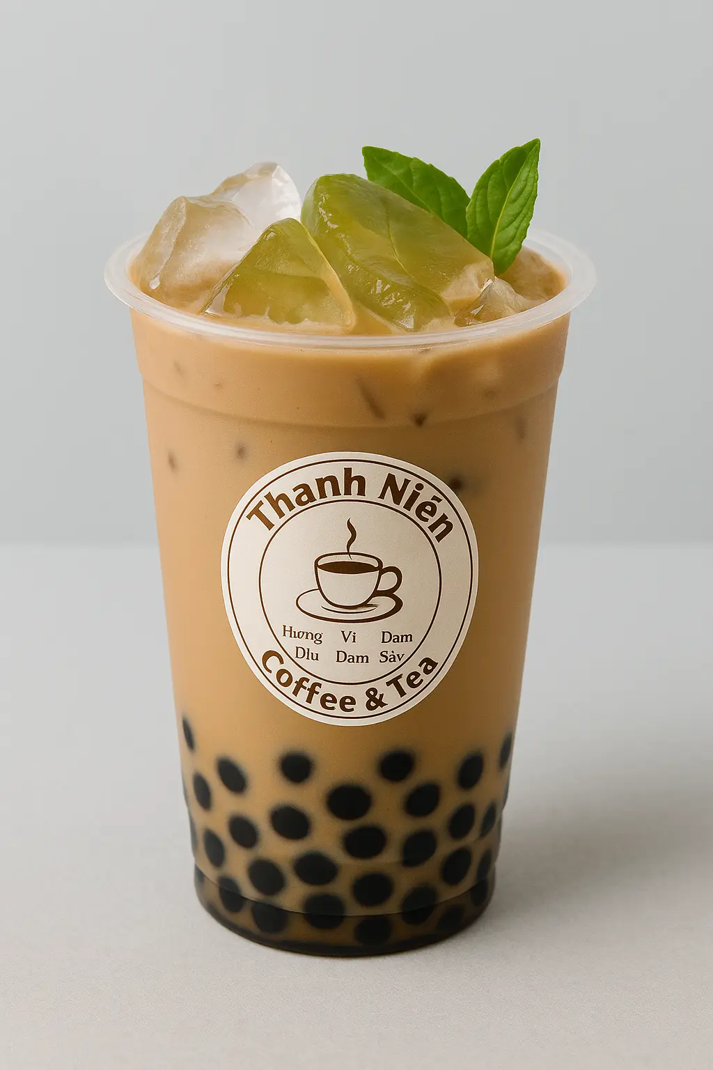 Hình ảnh Trà sữa phô mai dầm