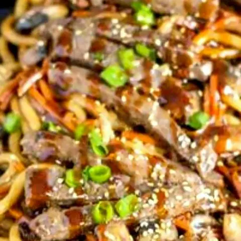 Hình ảnh Mì Udon Xào Bò