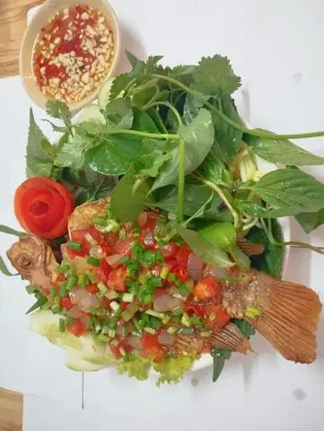 Hình ảnh Cá Điêu Hồng Sốt Cà
