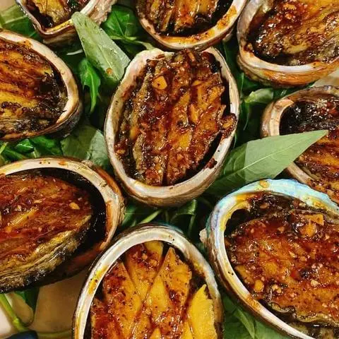 Hình ảnh BÀO NGƯ CỒ NƯớNG TIÊU XANH