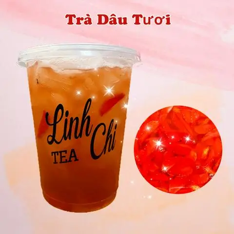 Hình ảnh Trà Dâu Tươi 1 Lít