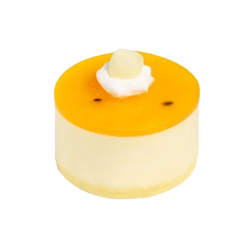Hình ảnh Bánh Kem Nhỏ Phô Mai Chanh Dây - Passion Cheescake (6x6cm)