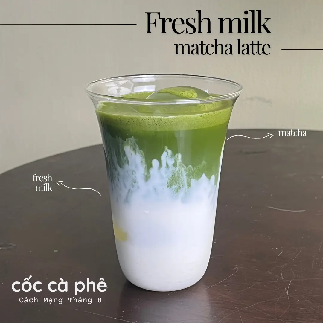 Hình ảnh Matcha sữa tươi