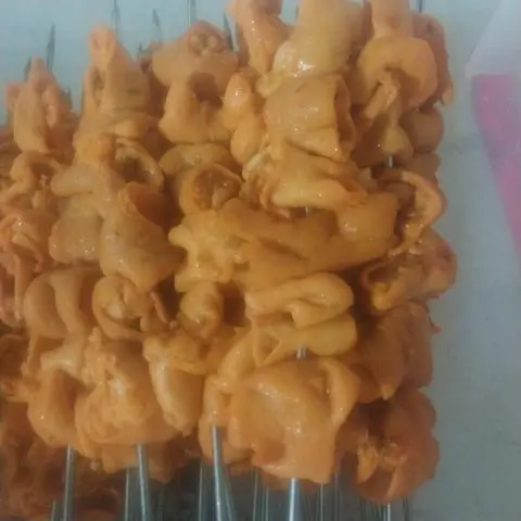 Hình ảnh lòng heo nướng 