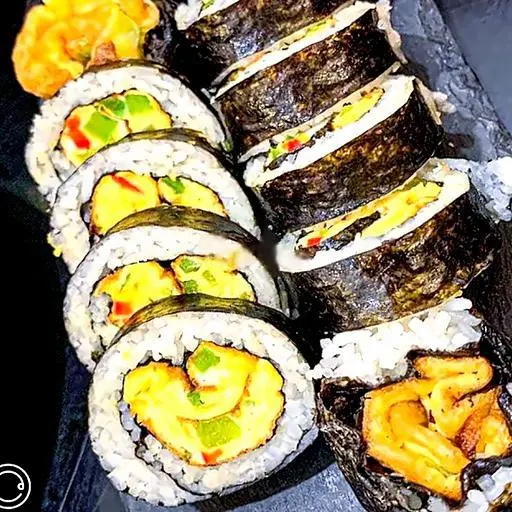 Hình ảnh Kimbap Trứng Cuộn