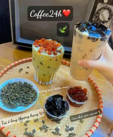 Hình ảnh Trà sữa sương sáo