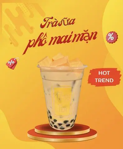 Hình ảnh Trà Sữa Phô Mai Mặn (5 viên)