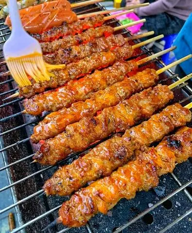Hình ảnh Thịt xiên nướng