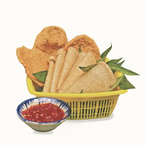 Hình ảnh Chả Cá Cuộn Rau Răm
