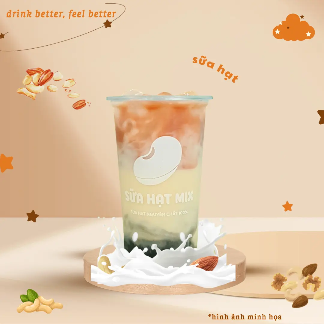Hình ảnh Sữa Yến Mạch Mix 3 Vị