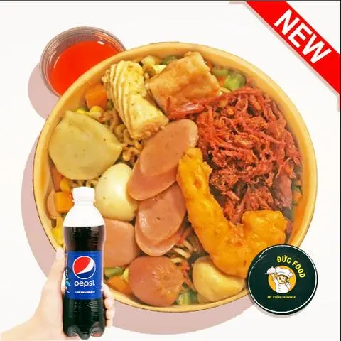 Hình ảnh Combo Mì Trộn Đặc Biệt + Pepsi