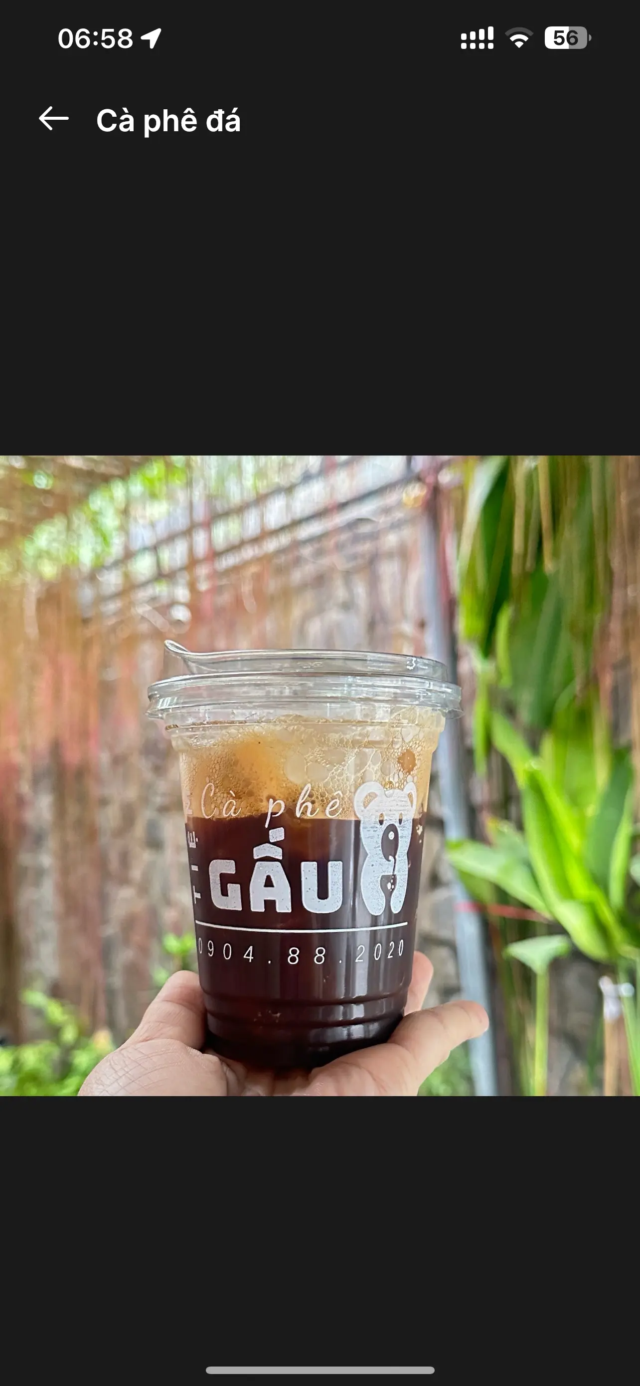Hình ảnh Cà phê đen