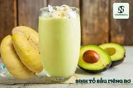 Hình ảnh Sinh tố bơ - sầu riêng