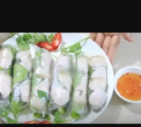 Hình ảnh Gỏi cuốn thịt luộc - 5 cuốn