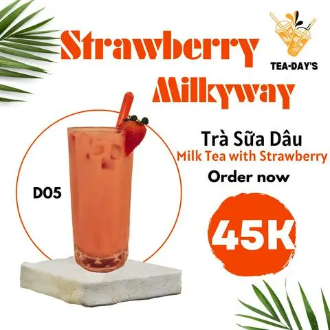 Hình ảnh Trà Sữa Dâu