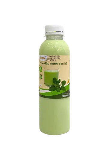 Hình ảnh Sữa đậu nành vị bạc hà - 300ml