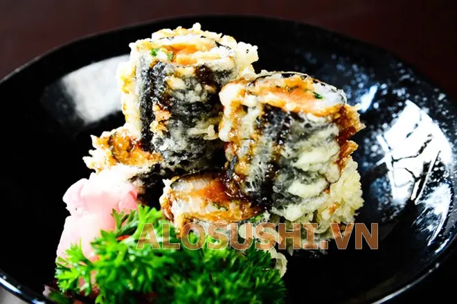 Hình ảnh M11 - cá hồi tempura 