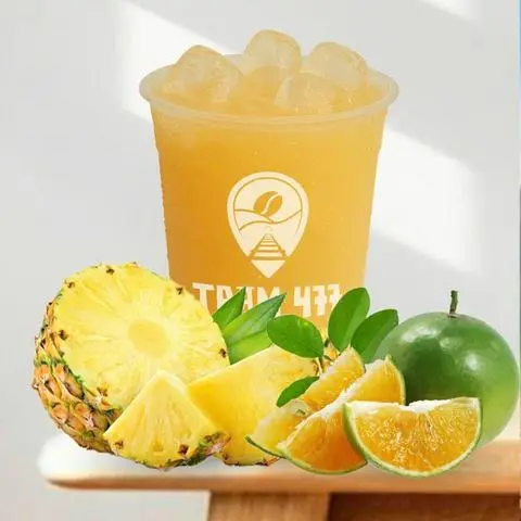 Hình ảnh Nước Ép Mix (Thơm + Cam)