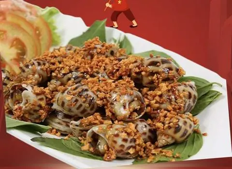 Hình ảnh Ốc Hương cháy tỏi