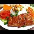 Hình ảnh Cơm Sườn Nướng - Hộp Canh Chua - Đá Chanh