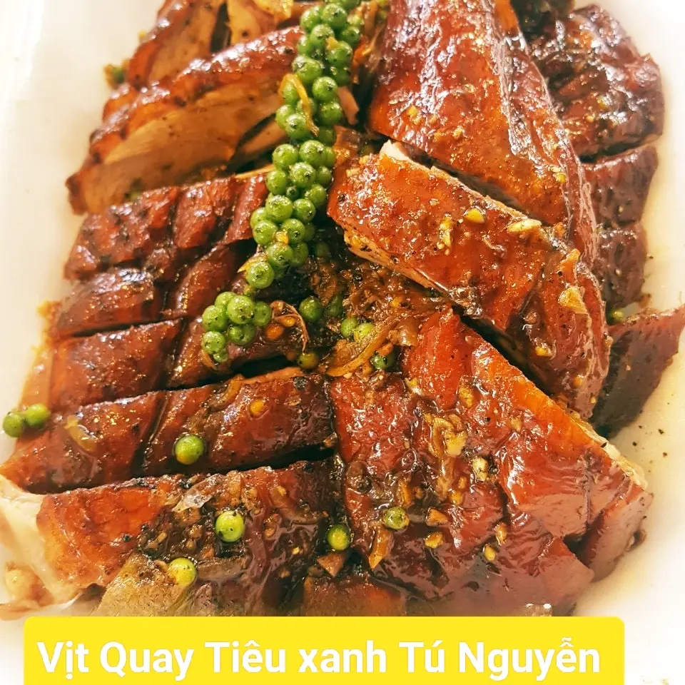 Hình ảnh 1 Vịt Quay tiêu xanh - mật ong 