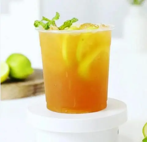 Hình ảnh Trà chanh giã tay ( Tặng trân châu thanh long )