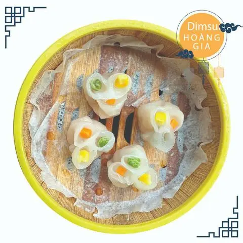 Hình ảnh Há Cảo 3 Màu / " Colorfull " Shrimp Haukau - 04 Viên