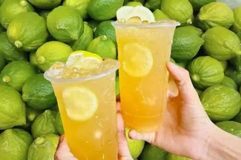 Hình ảnh Trà chanh giã tay