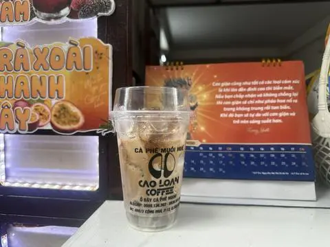 Hình ảnh Sữa tươi cà phê - Size L