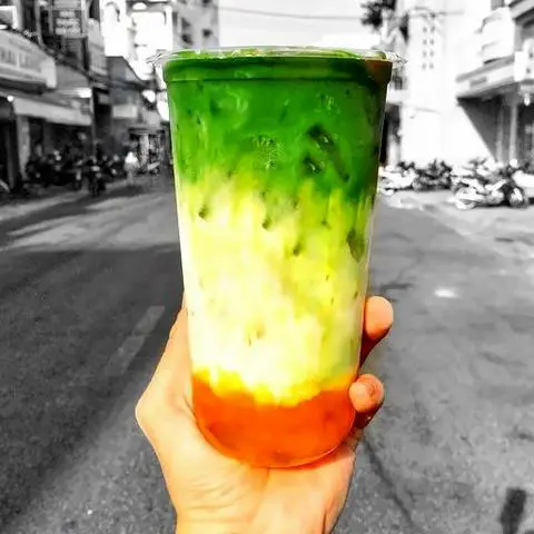 Hình ảnh Matcha xoài latte