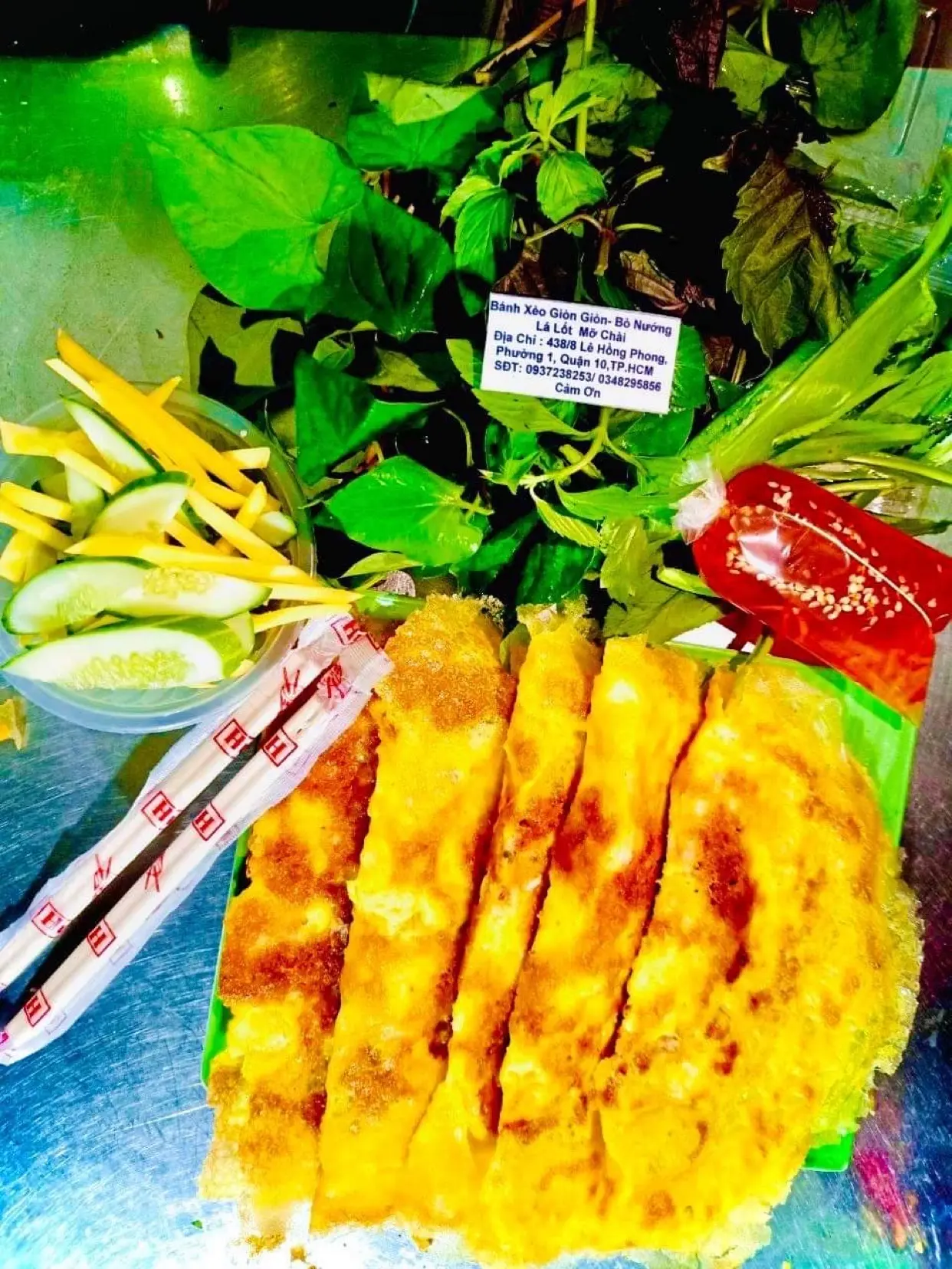 Hình ảnh Bánh Xèo Tôm + Thịt ( 2 Cái )