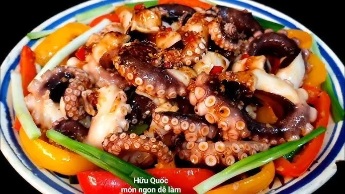 Hình ảnh Bạch tuộc chiên nước mắm