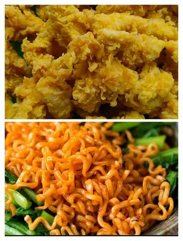 Hình ảnh Mì Xào Sốt Gia Truyền + Gà Viên KFC Sốt Đặc Biệt + Mayonnaise (Phần Lớn)